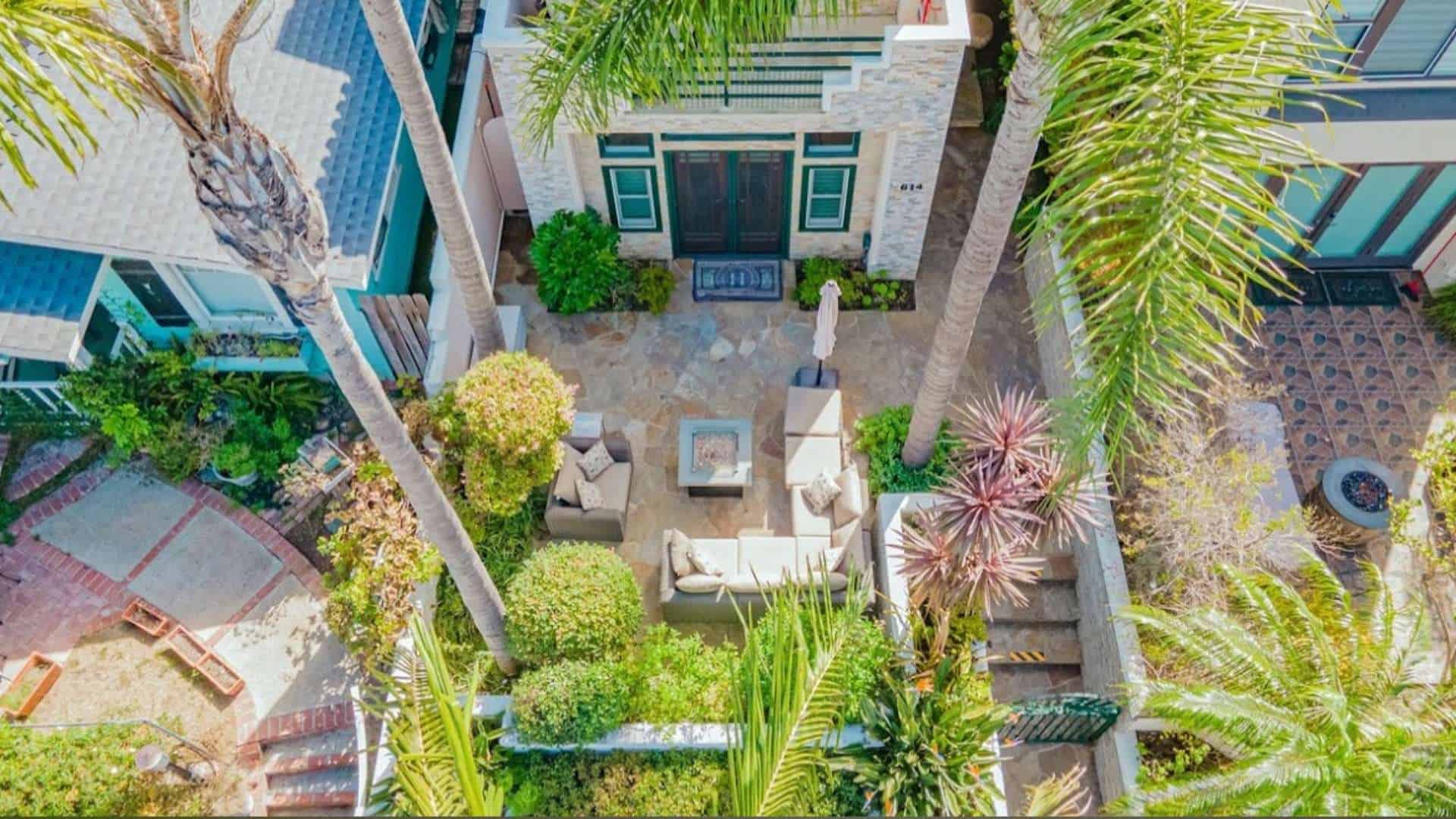 Huntington Beach Recovery Center surrounded by lush greenery, specializing in Dual Diagnosis Treatment in Huntington Beach, CA